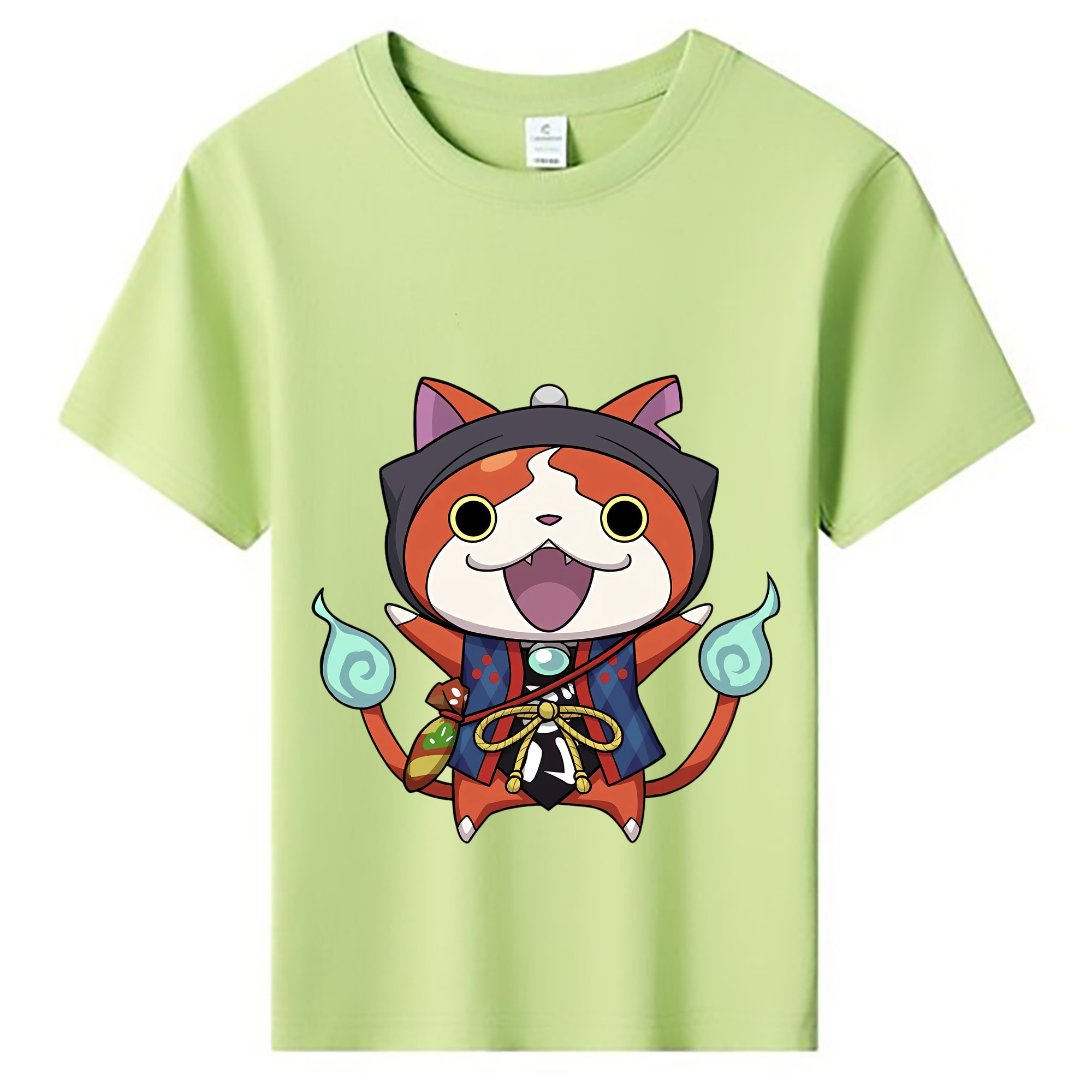 （画像用） 妖怪ウォッチ Yo-kai Watch 綿100％キッズTシャツ（フロントプリント）